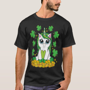 Cute St Patrick's Day Irish Unicorn Lepricorn Lepr T-Shirt