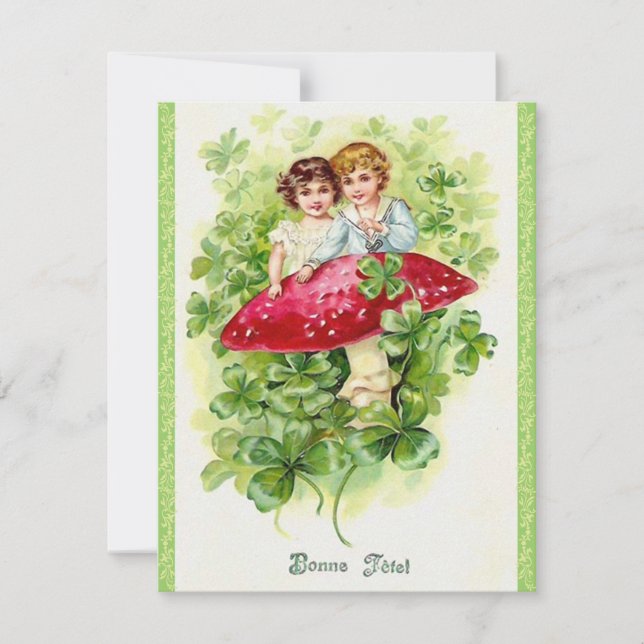 Cute St. Patrick's Day Party Invitations! Invitation (Front)