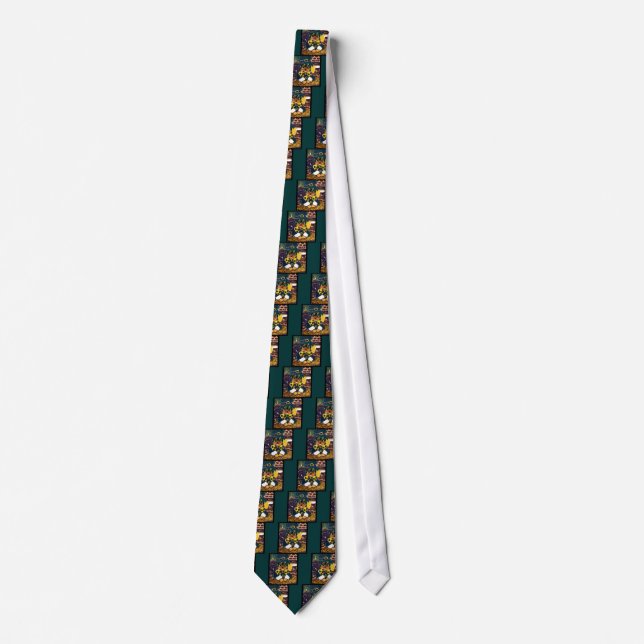 Cute St. Patty Yorkie Poo Tie (Front)