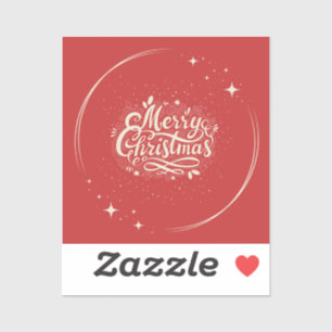 Cute Star Merry Christmas