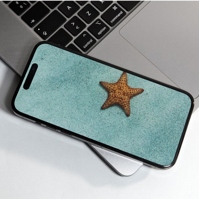 Cute Starfish on Beach Photo Case-Mate iPhone Case (Creator Uploaded)