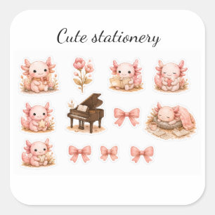 Cute Stationery Stickers