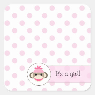 Cute Stickers By The Sock Monkey Shoppe