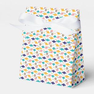 Cute sting ray and manta ray fish pattern favor box
