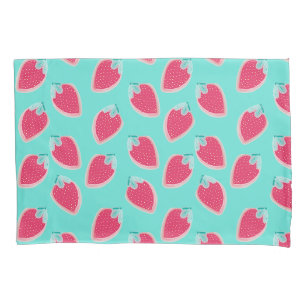 Cute Strawberry Fruit Pattern Pillowcase