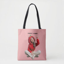 Cute strawberry hoodie girl sweet vibes