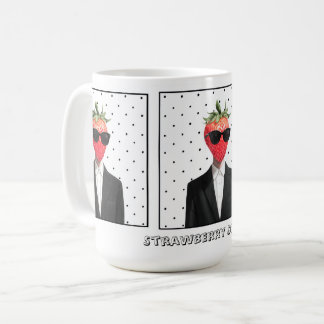 Cute Strawberry in Sunglasses Mug