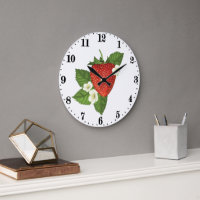 Cute strawberry lovers kitchen decor