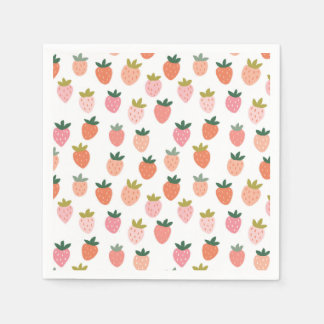 Cute Strawberry  Napkin