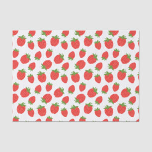 Cute Strawberry Pattern Tissue Paper
