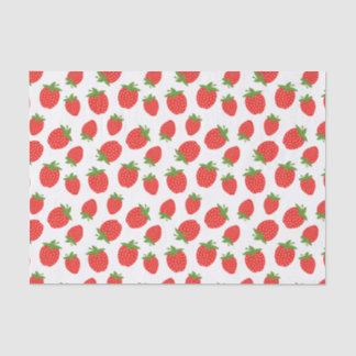 Cute Strawberry Pattern Tissue Paper