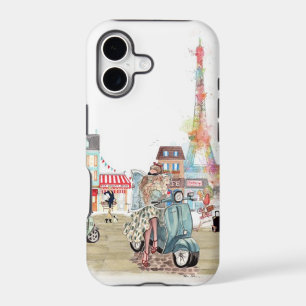 Cute streets of Paris collage