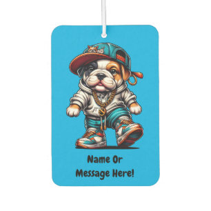 Cute Streetwear Bulldog Personalizable Air Freshener