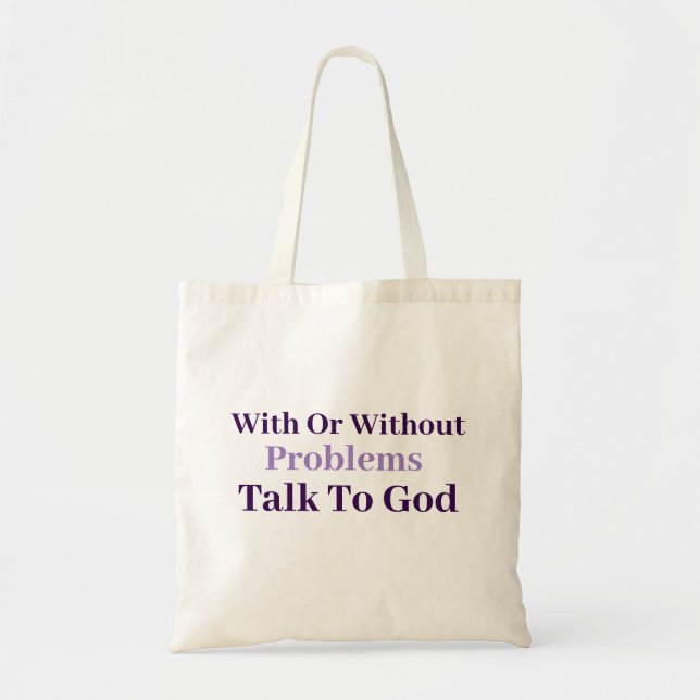 Cute Stylish Modern Minimal Monogram Shopping Tote Bag (Front)