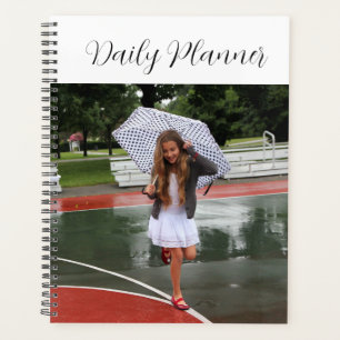 Cute , Stylish, Simple, Unique Photo Daily Planner
