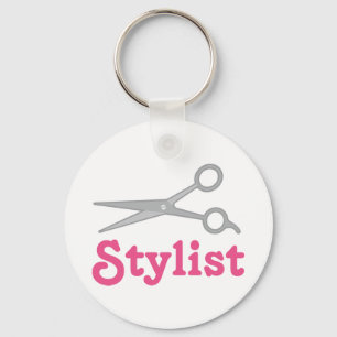 Cute Stylist Keychain