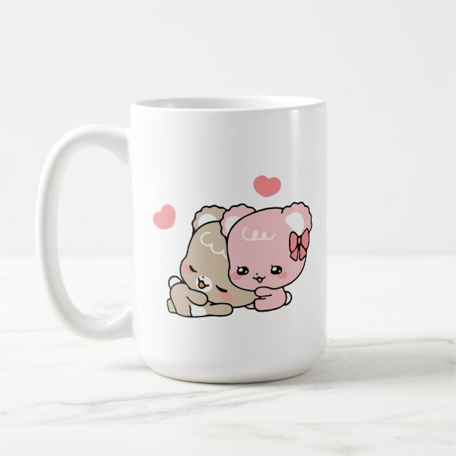 cute sugar cubs coffee mug (Left)