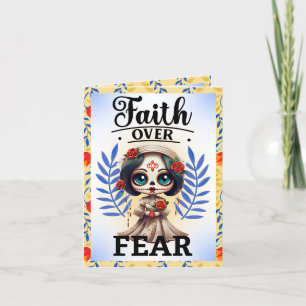 Cute Sugar Skull  Thank You Card