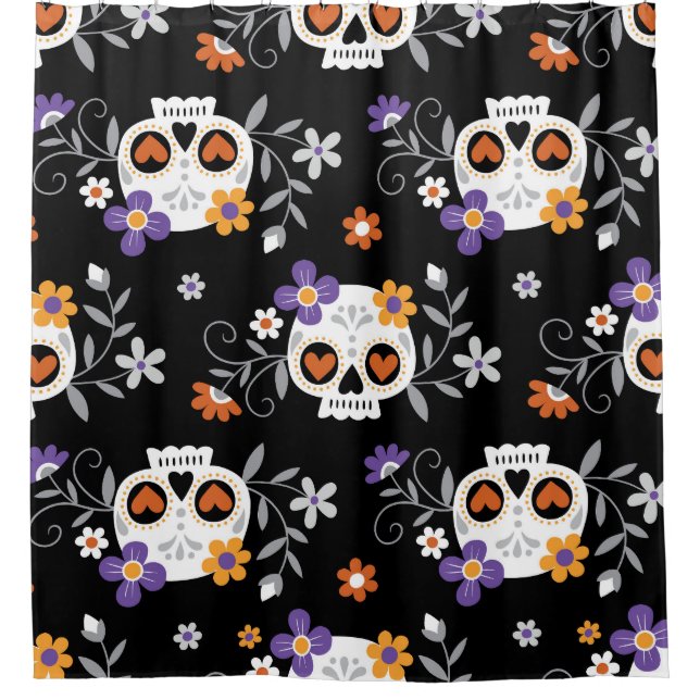 Cute Sugar Skulls Hand Drawn (Front)