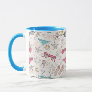 Cute Summer Abstract Pattern Mug