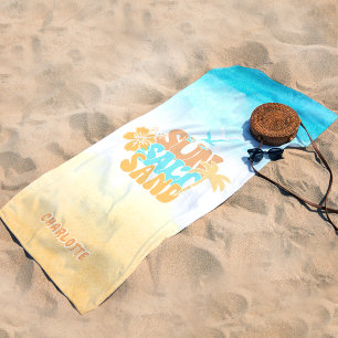 Cute Summer Beach Towel