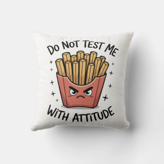 Cute Summer Cat Pillow – Too Hot To Care Funny Rel