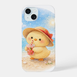 Cute Summer Chick Beach Phone Case