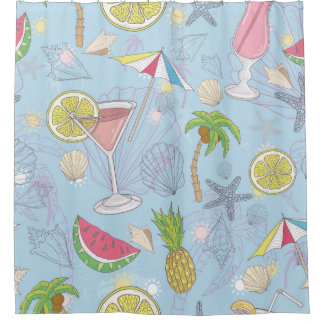 Cute summer illustration pattern with watermelon, 