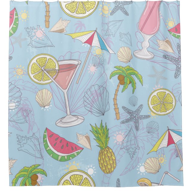 Cute summer illustration pattern with watermelon,  (Front)