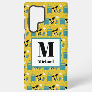 Cute Summer Vacation Elements Samsung Galaxy Case