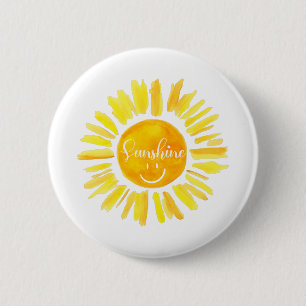 Cute summer Vacay Mode sunshine 2 Inch Round Button