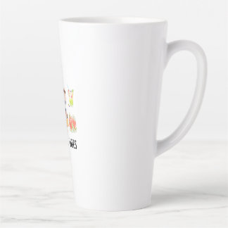 cute summer vibes shirt for kids. latte mug