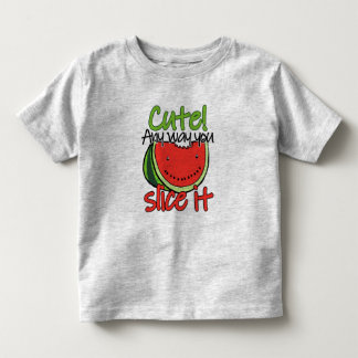 cute summer watermelon toddler t-shirt
