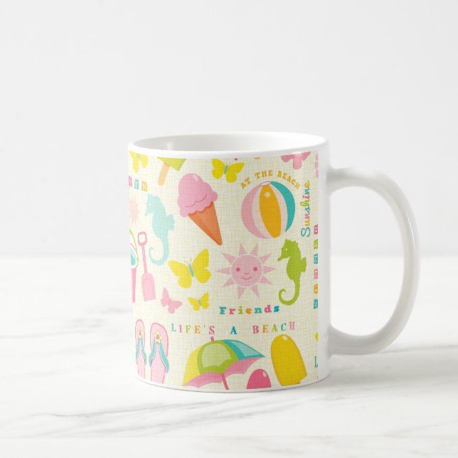 Cute Summertime Coffee Mug (Right)