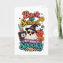 Cute Summerween Teacher Back to School Spooky