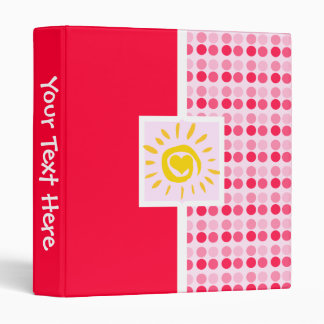 Cute Sun Binder