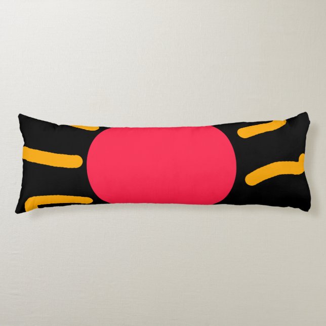 Cute sun body pillow (Front)