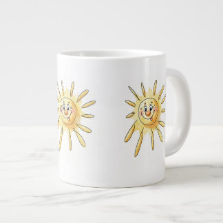 Cute Sun Coffee Mug - Happy Cartoon Sunshine