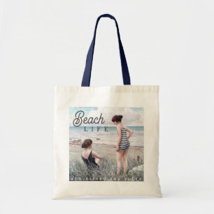 Cute Sun-Kissed and Salty Beach Life Tote Bag