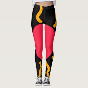 Cute sun leggings