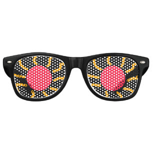 Cute sun retro sunglasses