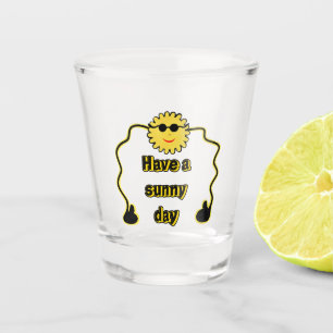 Cute sun shot glass
