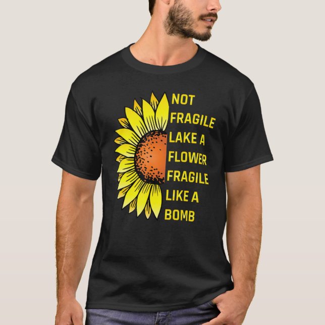 Cute Sunflower Cool Mom Quotes T-Shirt (Front)