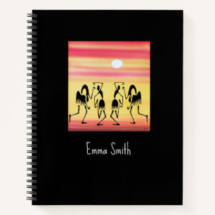 Cute Sunny Day Break Dance  Notebook