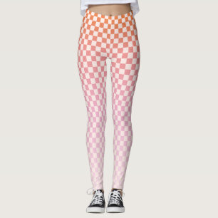Cute Sunsel Leggings roses