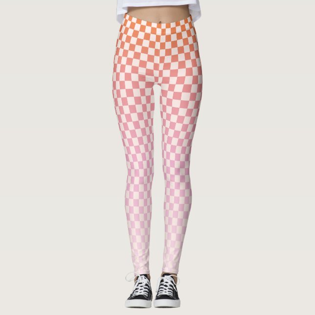 Cute Sunsel Leggings roses (Devant)