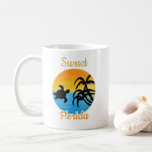 Cute Sunset in Florida Coffee Mug