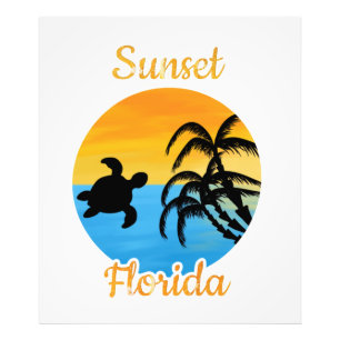 Cute Sunset in Florida    Photo Print