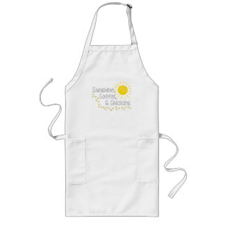 Cute Sunshine, Coffee and Chickens Apron