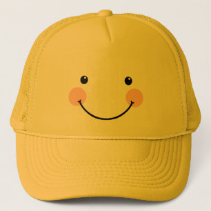 Cute Sunshine Yellow Smiling Face Hat